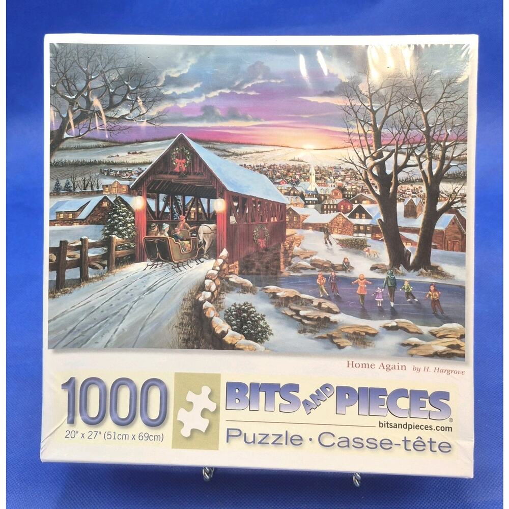 HOME AGAIN 1000 Piece Puzzle 20x27 New SEALED Bits and Pieces